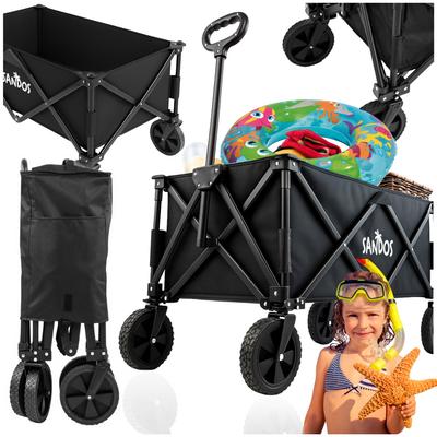 Beach Cart Trailer 100kg Foldable Camping Tourist for Holidays