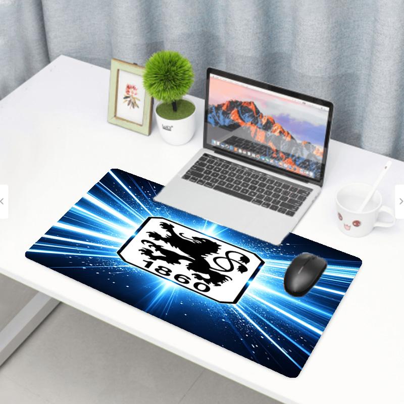 Tappetino per Mouse Stampa Football Club 1860 Monaco, Tappetino Antiscivolo per Tastiera Desktop, per PC Laptop Gaming Lavoro Uso Quotidiano, Fantastico Regalo Sorpresa per Festival