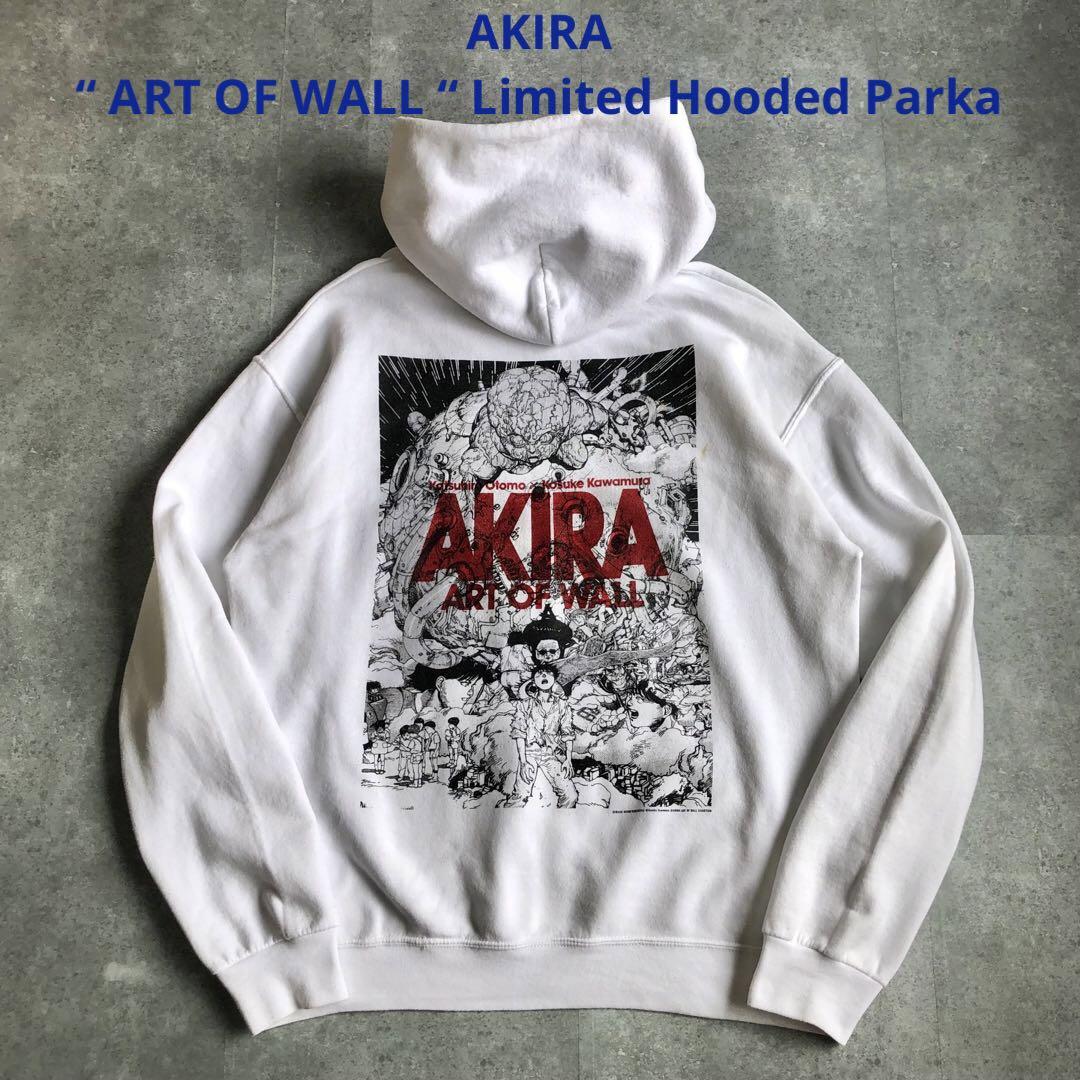 

[USED] Rare AKIRA hoodie, Parco exclusive, featuring Tetsuo Kaneda and Katsuhiro Otomo, anime
