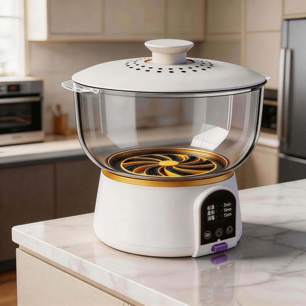 4000MAH Fruit Purifier 2.5L/3.8L Vegetable Washing Machine Food Purifier Machine Food Safety