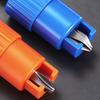 High Strength Alloy Steel Screw Retaining Bit Spring Load Screw Setter 6.35mm Handle For Precise Drilling DIY Projects