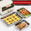 Commercial Stainless Steel Rectangular Serving Tray
