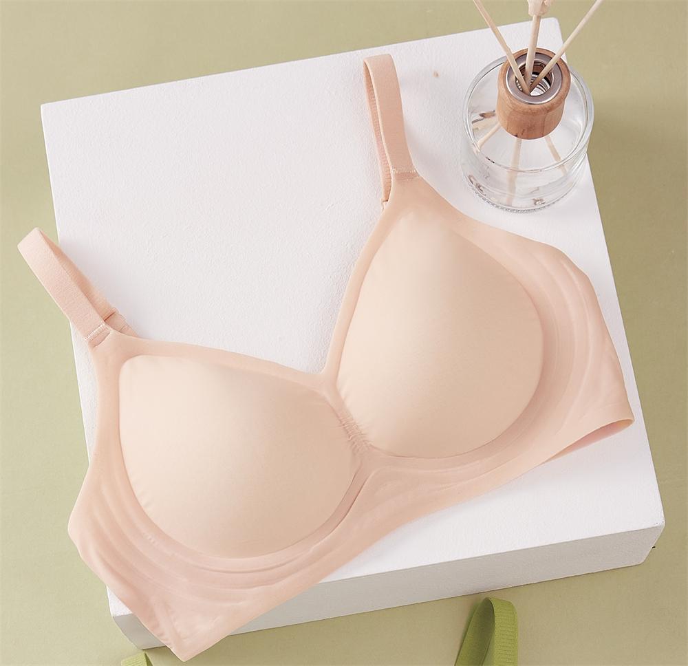 Jelly provisions, chest gathering, comfortable soft support, secondary milk collection, breathable, light and non-marking latex insertable M/75