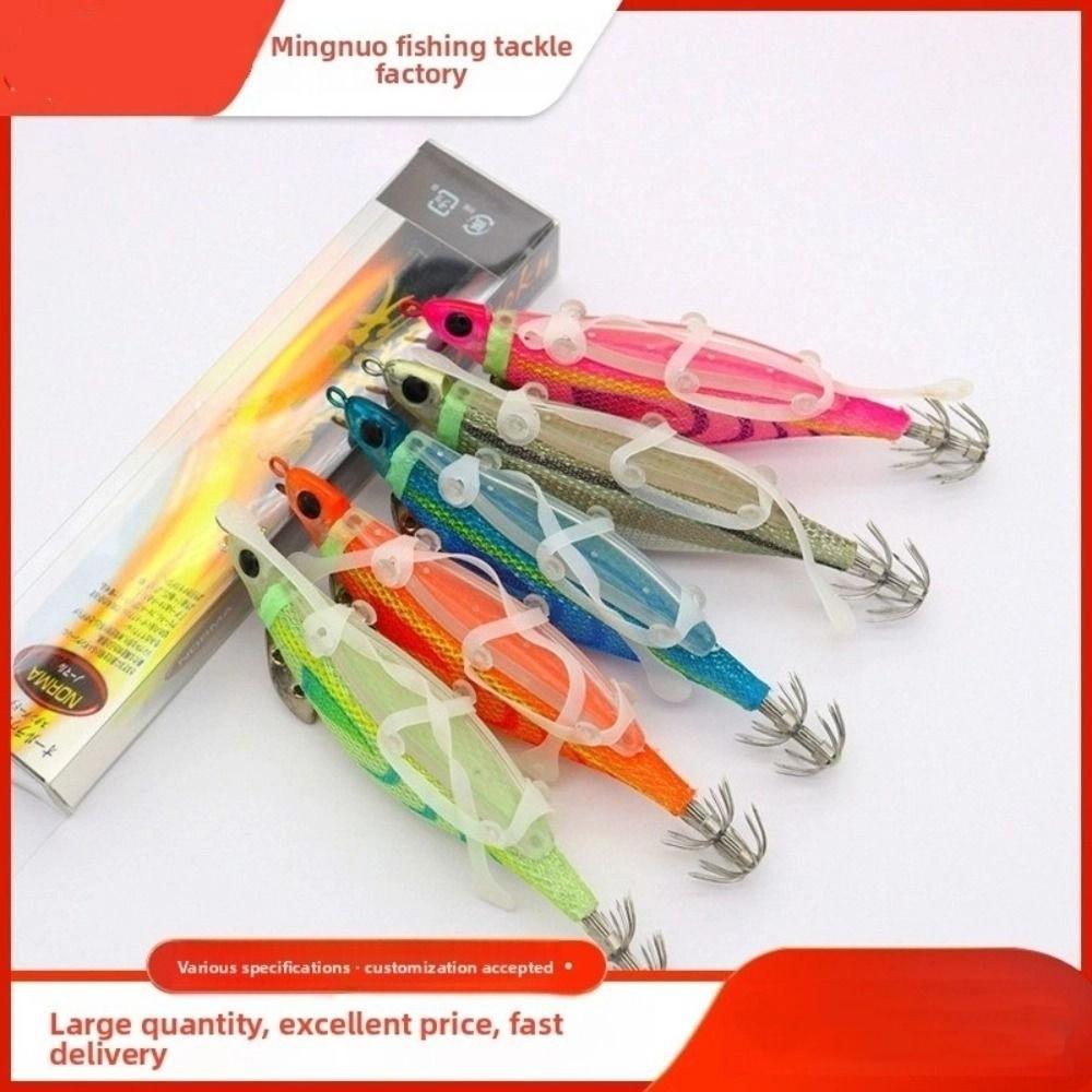 Luminous Design Fishing Hook Lure 3.5# Size Fishing Bait Glow Artificial Lure  Saltwater Fishing