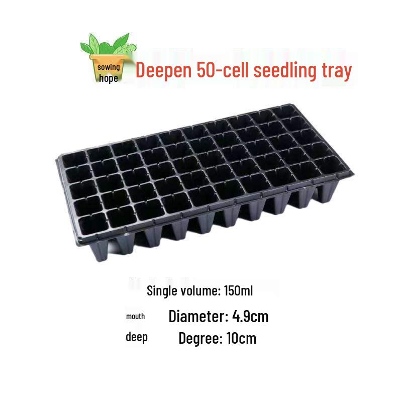 Thickened Multi-Hole Seedling Tray for Strawberries and Vegetables