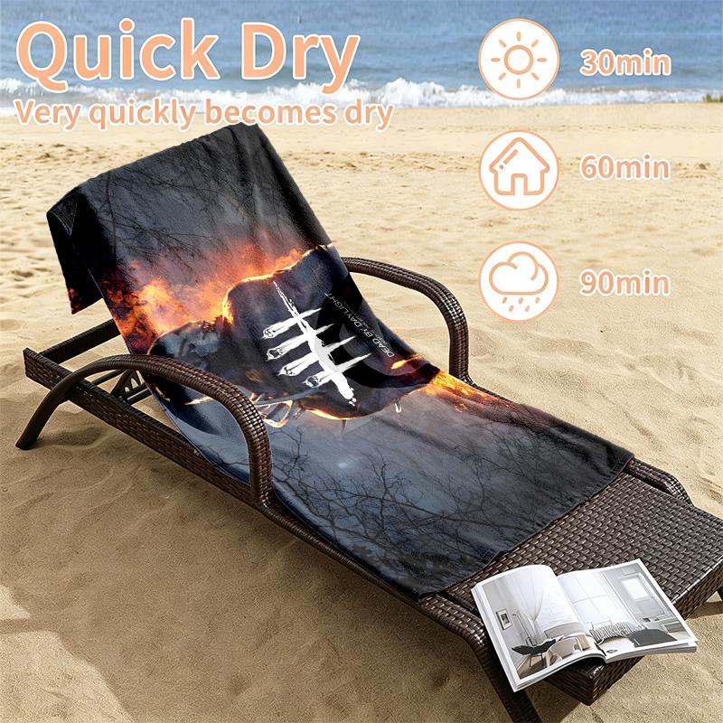Dead by Daylight Beach towels also serve as bath towels summer essential a musthave for the outdoors the beach and the pool