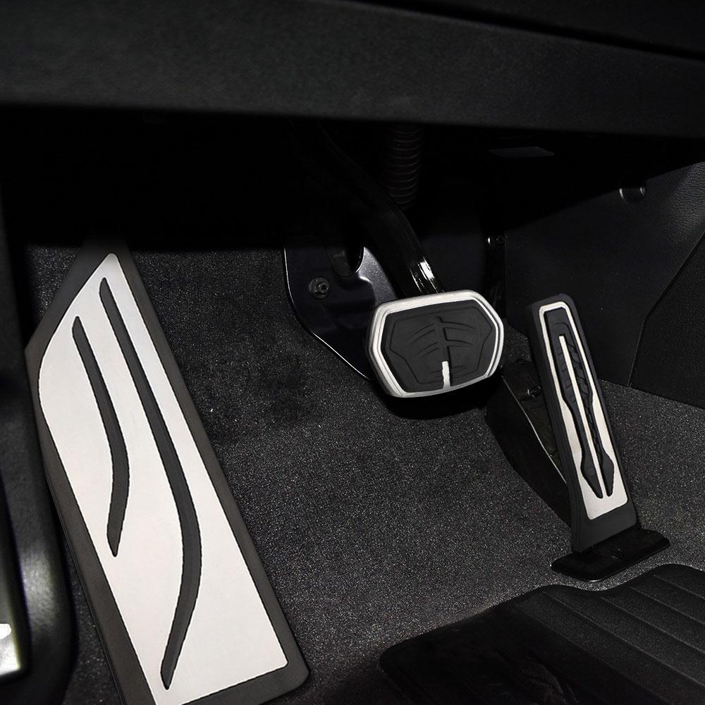 LHD Car Pedals for BMW X1 F48 2016 - 2026 X2 F39 2018 - 2026 Accelerator Gas Brake Pedal Cover  AT Stainless Steel Accessories