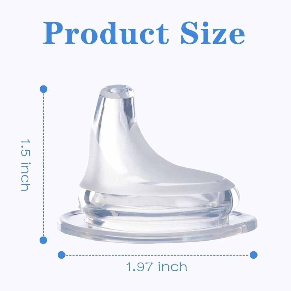 4 Stück Weiche Textur Schnabeltassen Ausguss für NUK Lernbecher & Active Cup Kleinkind Trinken