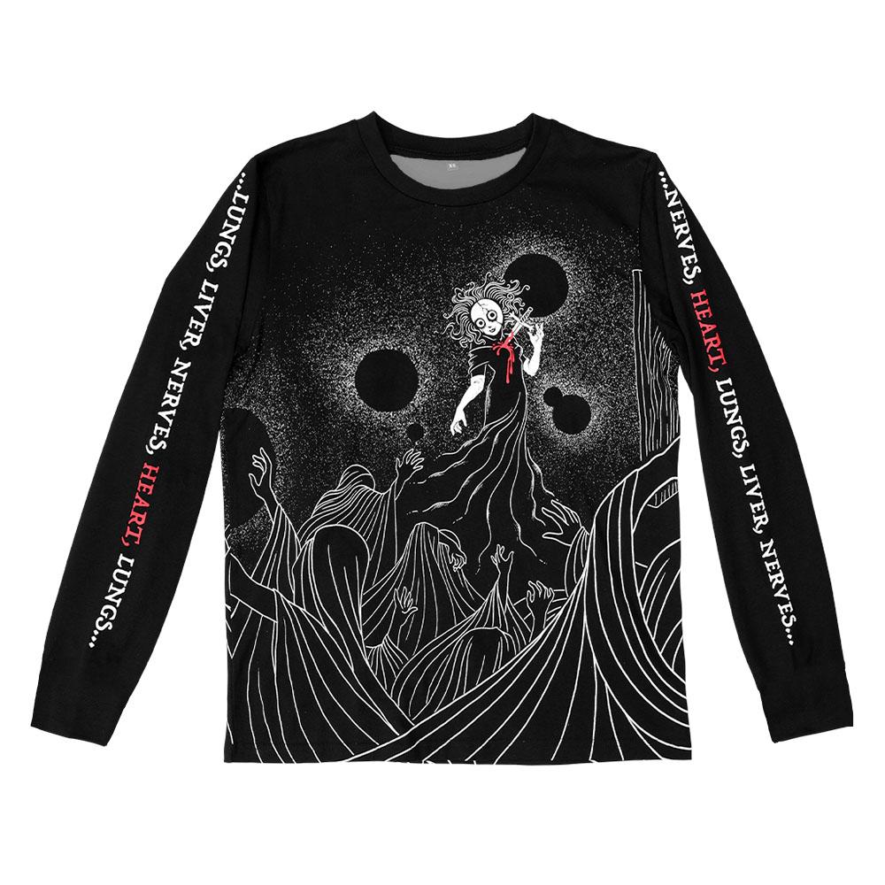 Slay The Princess Nightmare's Embrace T-shirt O-neck Long Sleeve Unisex Streetwear Women Men Tshirts Graphic 3D Full Print Tees