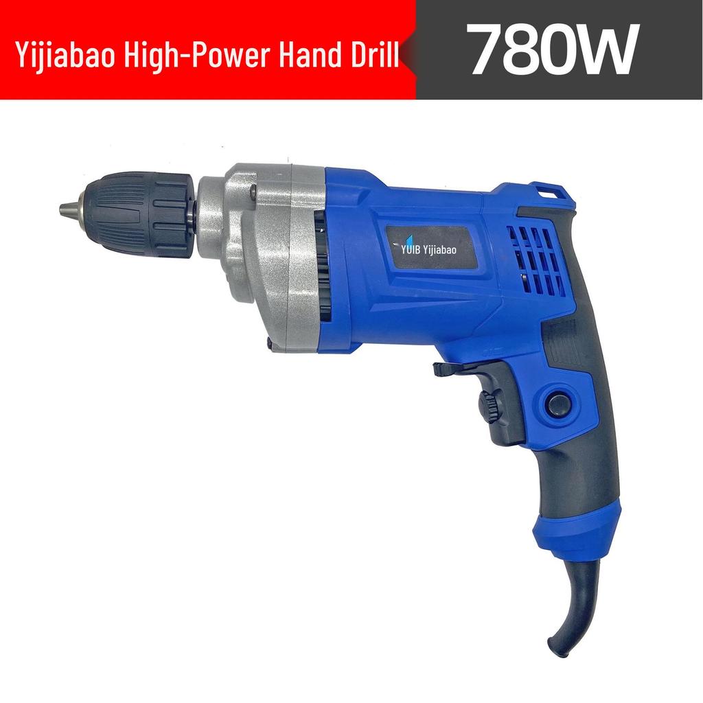Yijiabao High-Power Aluminum Head Hand Drill - Item No. 05631