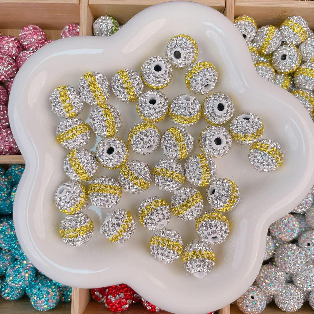 Handmade Rhinestone Crystal Beads for DIY Jewelry: Diamond Ball, Spacer, Pendant Materials