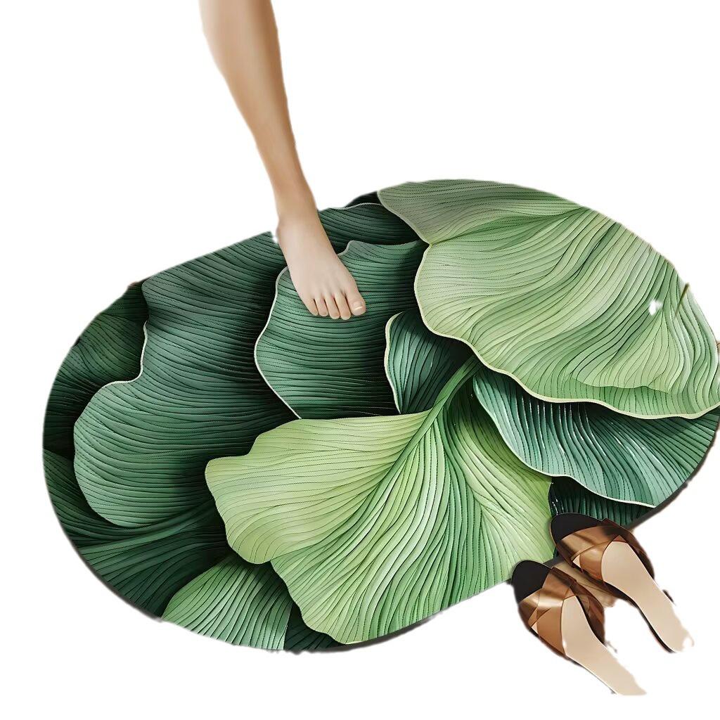Ins Air Bathroom Floor Mat Bathroom Foot Mat Water Absorption Quick Drying Dirt Resistant Anti Slip Diatom Mud Soft Pad Foot Mat