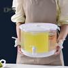 3L Easy To Clean Drink Dispenser Compartments Durable Fridge Lemonade Fruit Teapot