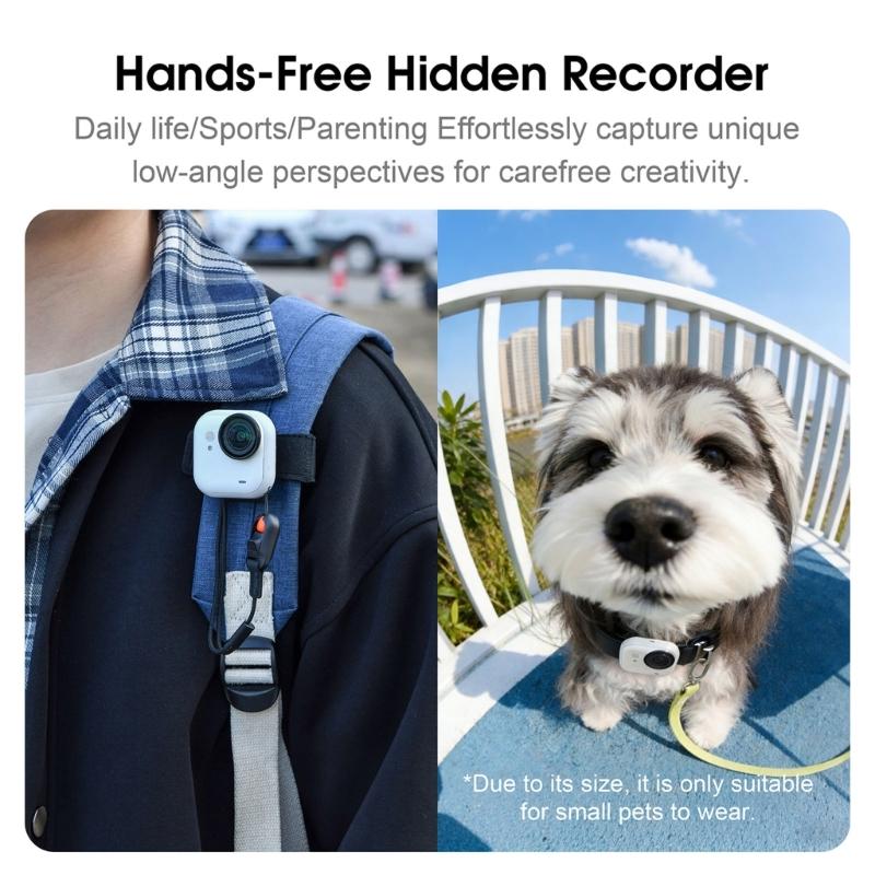 Adjustable Magnetic Wristband Bracket Support For GO Ultra Action Cameras Stand Strap & Silicone Cover for Travel