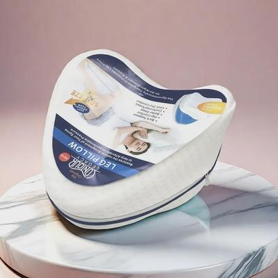 Cuscino per le gambe a forma di cuore per donne incinte che dormono di lato