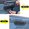 Tailgate Grab Handle Trim ABS Carbon Accessories Cover For Ford Maverick -23