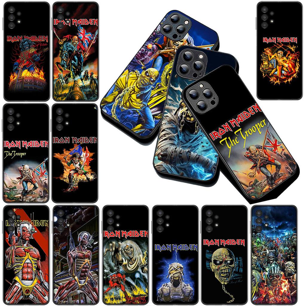 I-Irons Rock M-Maidens Phone Cover for Samsung Galaxy A37 A13 A14 A23 A33 A34 A70 A71 A72 S10 Lite S9 Plus A18 Protective Case