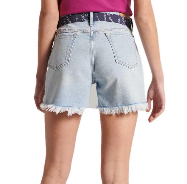 Superdry Vintage Mid Rise Slim Denim Shorts
