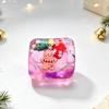 Cute Santa Reindeer Maltose Ice Block Fidget Toy Soft Slow‑Rebound Squeeze Stress Relief Toy Christmas Party Gift