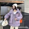 Womens Mid-Length Puffer Jacket Thick Warm Down Coat Slim Fit With Pockets Winter