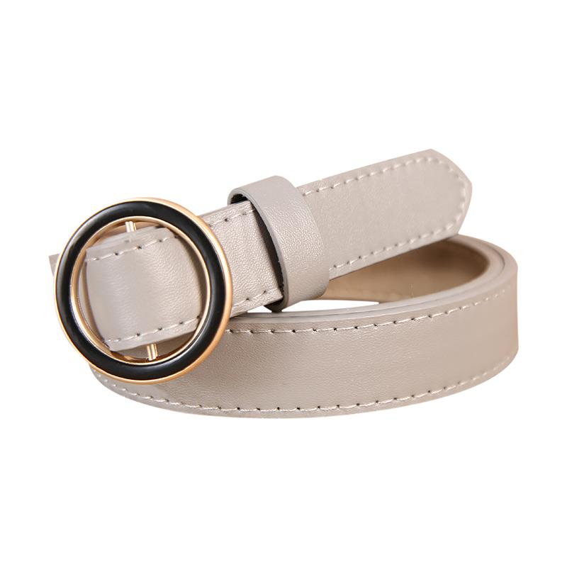 Ladies Fashion Accessories Durable Leather Belt PU Girl Dress Leather Belt