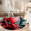Spider-man Round Floor Mat Design for Dining Room Entryway Decorate room Hallway Antislip Round Carpet Decorate Offices