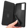 TCL 40SE Leather Phone Case: Magnetic 3D Texture, Card Slot, Stand Function, Wallet Style
