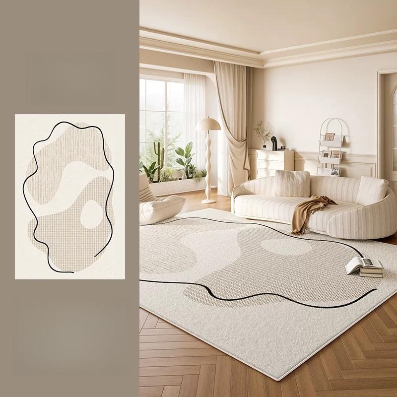 Modern Style Living Room Decoration Washable Carpet Home Fluffy Soft Rug Large Area Rugs for Bedroom Thick Plush Study Floor Mat