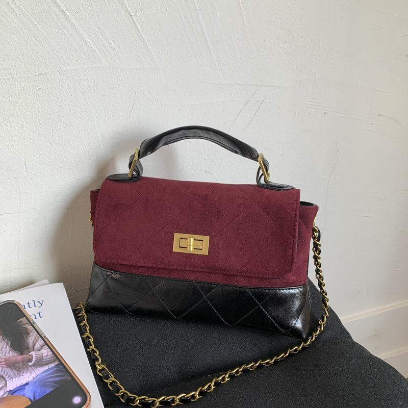 

Премиальная сумка женская новая модная сумка через плечо ретро сумка цепочка кроссбоди ручная маленькая квадратная сумка