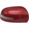 Compatible with Outlander 2013-2018 Outside Rearview Mirror Cover Wing Door Side Mirror Shell Cap Housing (Color : Red Right Side)