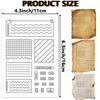 Plastic Clear Stamps for DIY Scrapbooking Photo Album Decorative Cards Making Mixed Shapes 160x110mm