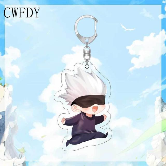 Anime Geto Suguru Ryomen Sukuna Fushiguro Toji Nanami Kento Okkotsu Yuta Inumaki Toge Acrylic Keychains Pendants Figure Toy Gift