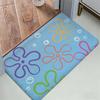 Coin Decorative Floor Mat Cozy Flannel Soft Thick Non-Slip Mat for Living Room Bedroom Kitchen Decor Rugs