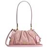 Faye 26 Brand Logo Presbyopia Drawstring Magnetic Buckle Closure Fabric Shoulder Bag Medium Women's Light Pink