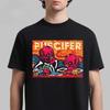 Puscifer Rote Teufel Cartoon Print T-Shirt Rockband Streetwear Lässiges Unisex Oberteil Für Fans