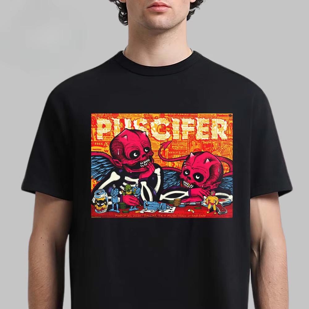 Puscifer Dark Aesthetic Fan Inspired Graphic Tee Gothic Streetwear Casual Unisex Top