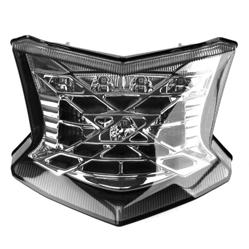 Motorcycle LED Tail Light Rear Brake Stop Lamp Turn Signal Light Flashing Light For KAWASAKI Z900 Z650 NINJA 650-A02G