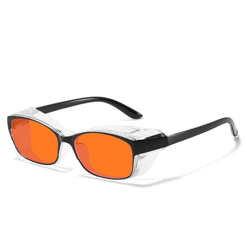 Nové sluneční brýle s nočním viděním a ochranou proti modrému světlu, sluneční brýle s ochranou okrajů pro sledování mobilních telefonů, počítačů, ochrana očí