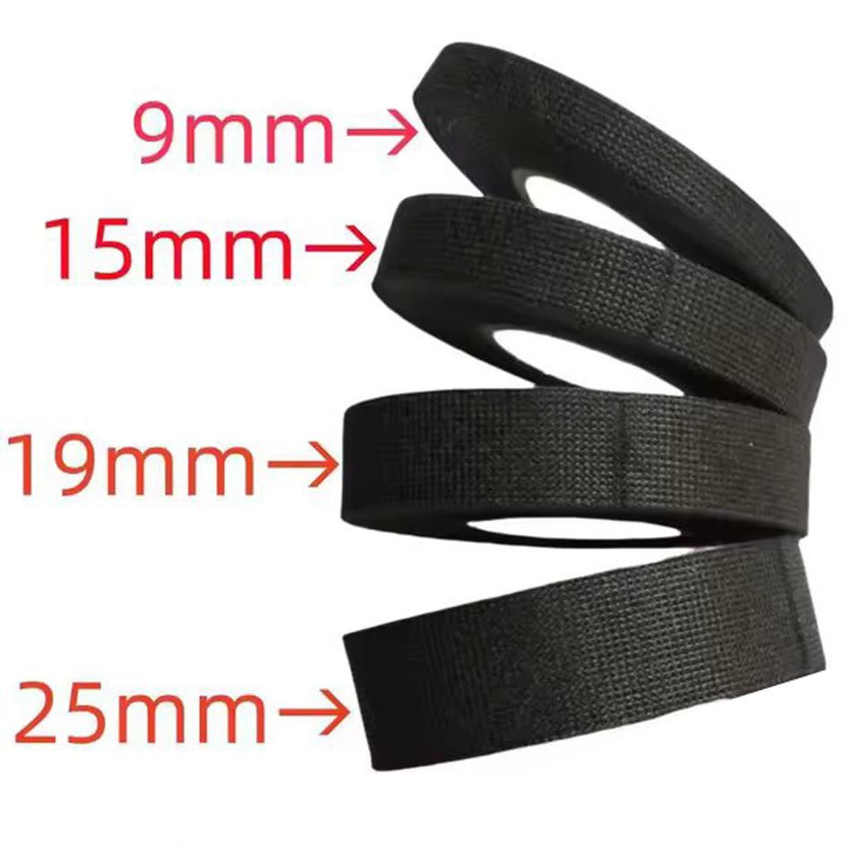 15 Meter Heat-resistant Flame Retardant Tape Coroplast Adhesive Cloth Tape For Car Cable Harness Wiring Loom Protection