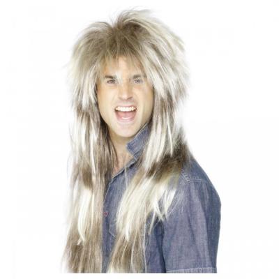 Mens 80s Mega Mullet Wig