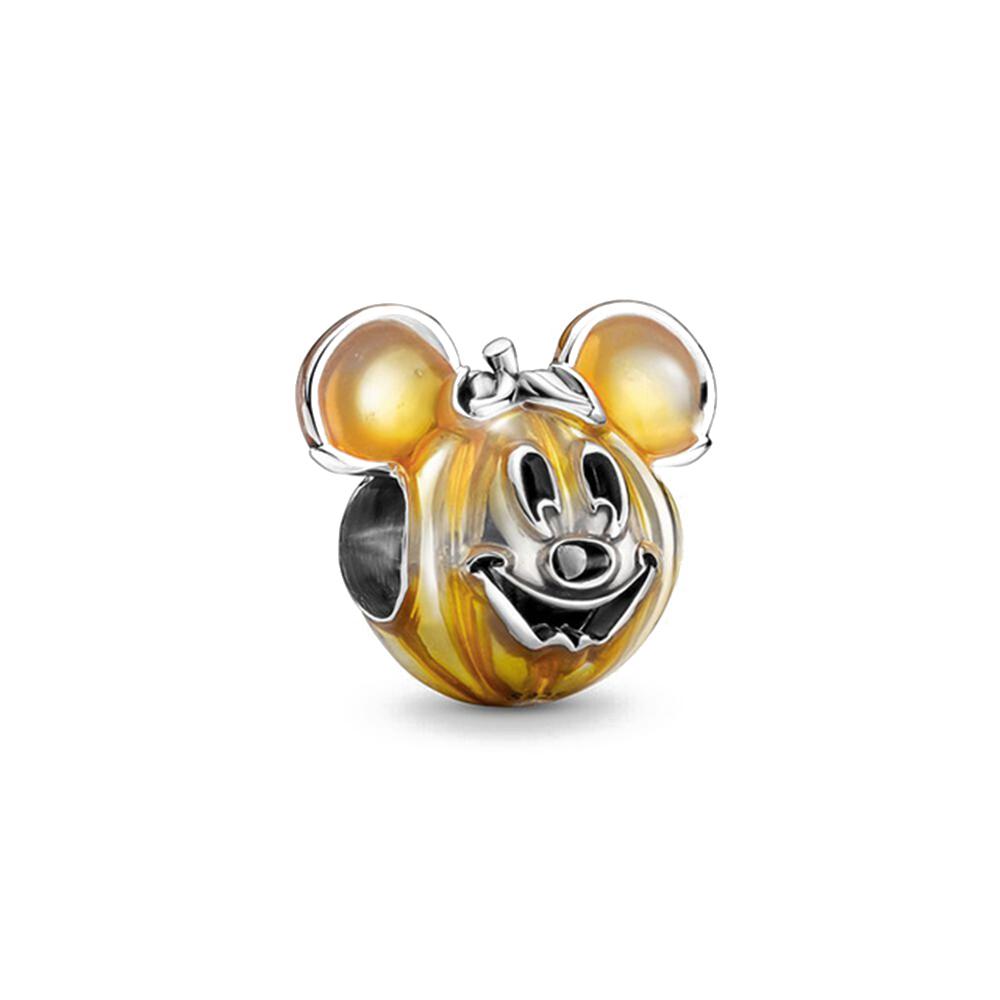   DIY Bead  925 Silver Mickey Charm Bracelet Necklace Jewelry Gift for Party