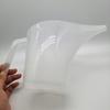 Easy Pour Measuring Cup with Funnel Spout Clear Plastic 1L Pastry Cake Making