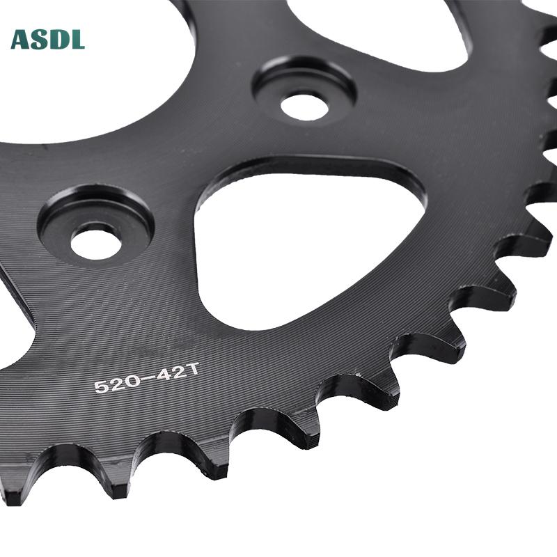 520 42T 45T Front Rear Sprocket For KT/M 125 200 390 Duk/e RC Adventure For Husqvarna 125 401 Svartpilen Vitpilen 2018-2024 15T