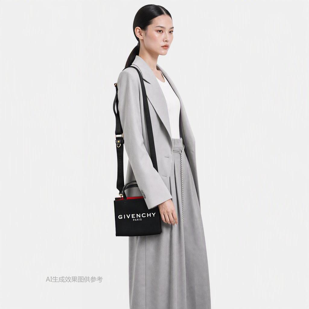 [Pre-Owned] Givenchy G Tote Mini Shopping Bag 'Black' - Excellent #1UEUGIW