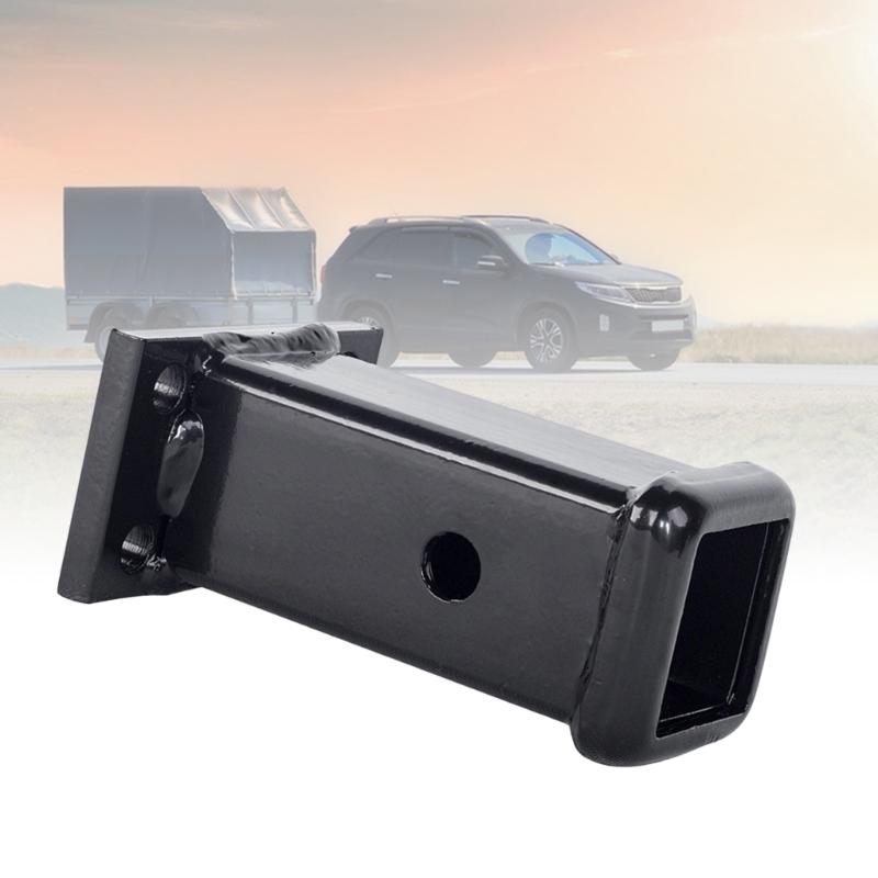 Strong Carbon Steel Trailer Coupler Adapter Socket Trailer Link Adjustment Sleeve for Various Vehicle Type Easy Assembly