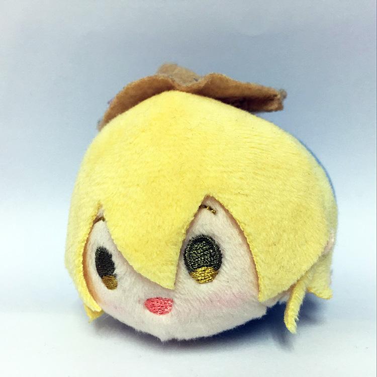 Bungou Stray Dogs Chibi Plush Keychain Atsushi Dazai Kunikida Cute Stuffed Doll Pendant Gift Toy