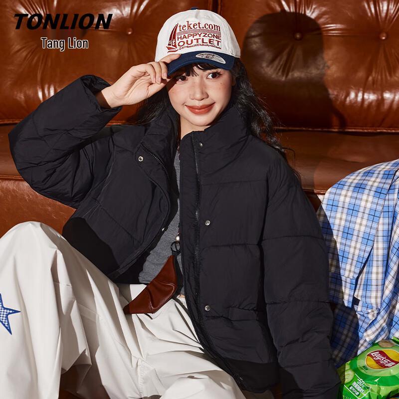 

TonLion Women s Winter Stand-Collar Padded Jacket M