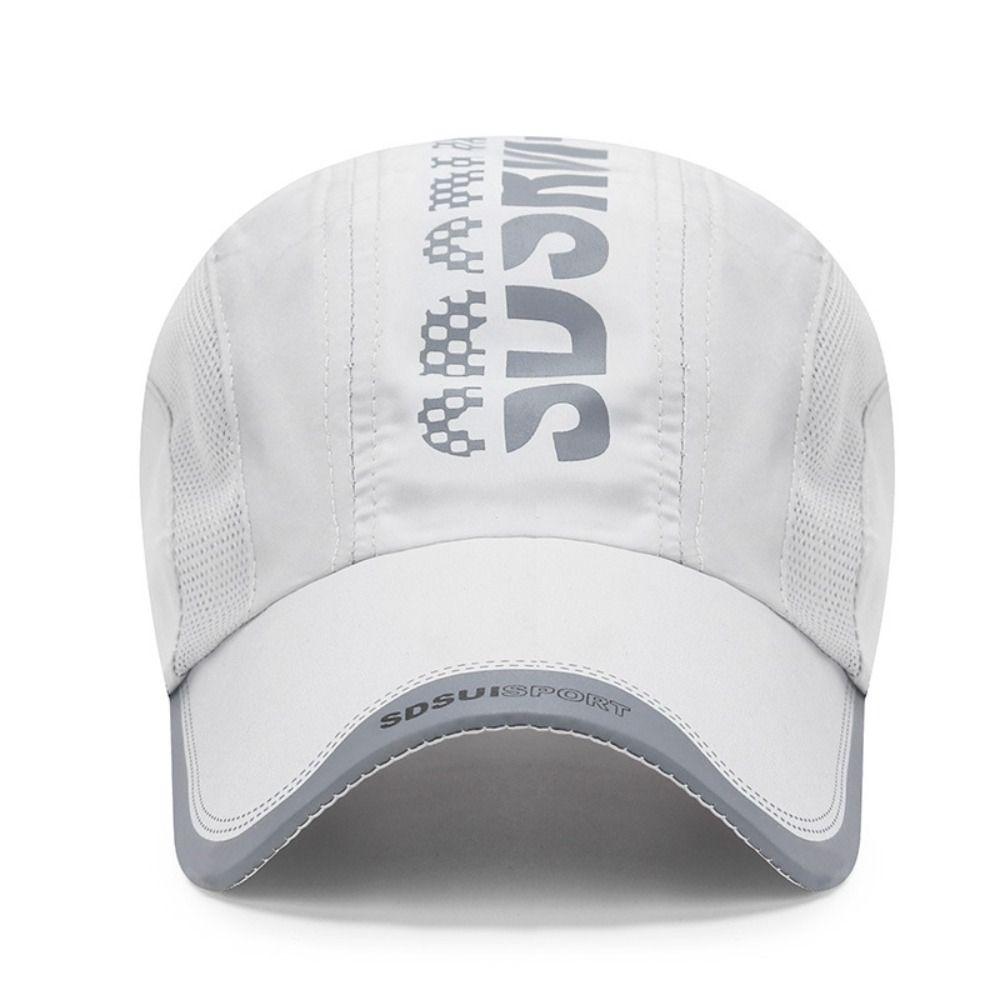 Adjustable Sports Hat Ultra-Thin Peaked Cap Casual Quick Dry Baseball Cap Climbing