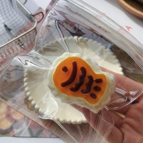 Taiyaki Squeeze Toy Stress Relief Fidget Toy Ultra-Realistic Dessert Food Sticky Squeeze Toys for Kids