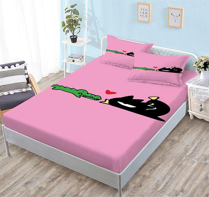 

Grinding Mattress All-Inclusive 3D Digital Printing Cartoon Cute Cool Penguin Series Mattress Set 90 * 200 (single bed hat)